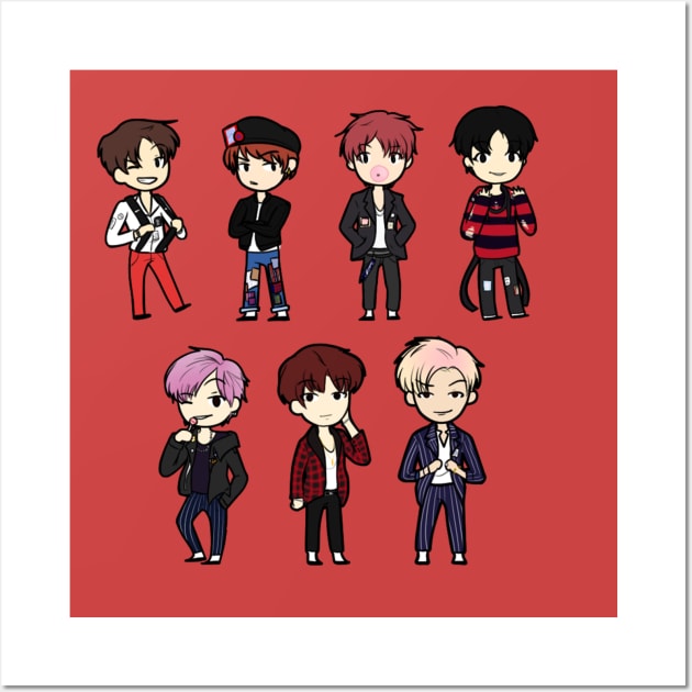 BTS - War of Hormones Wall Art by areluctanthero